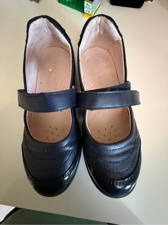Kelly & Katie Other - Kelly & Katie Black Mary Jane Strap Flats